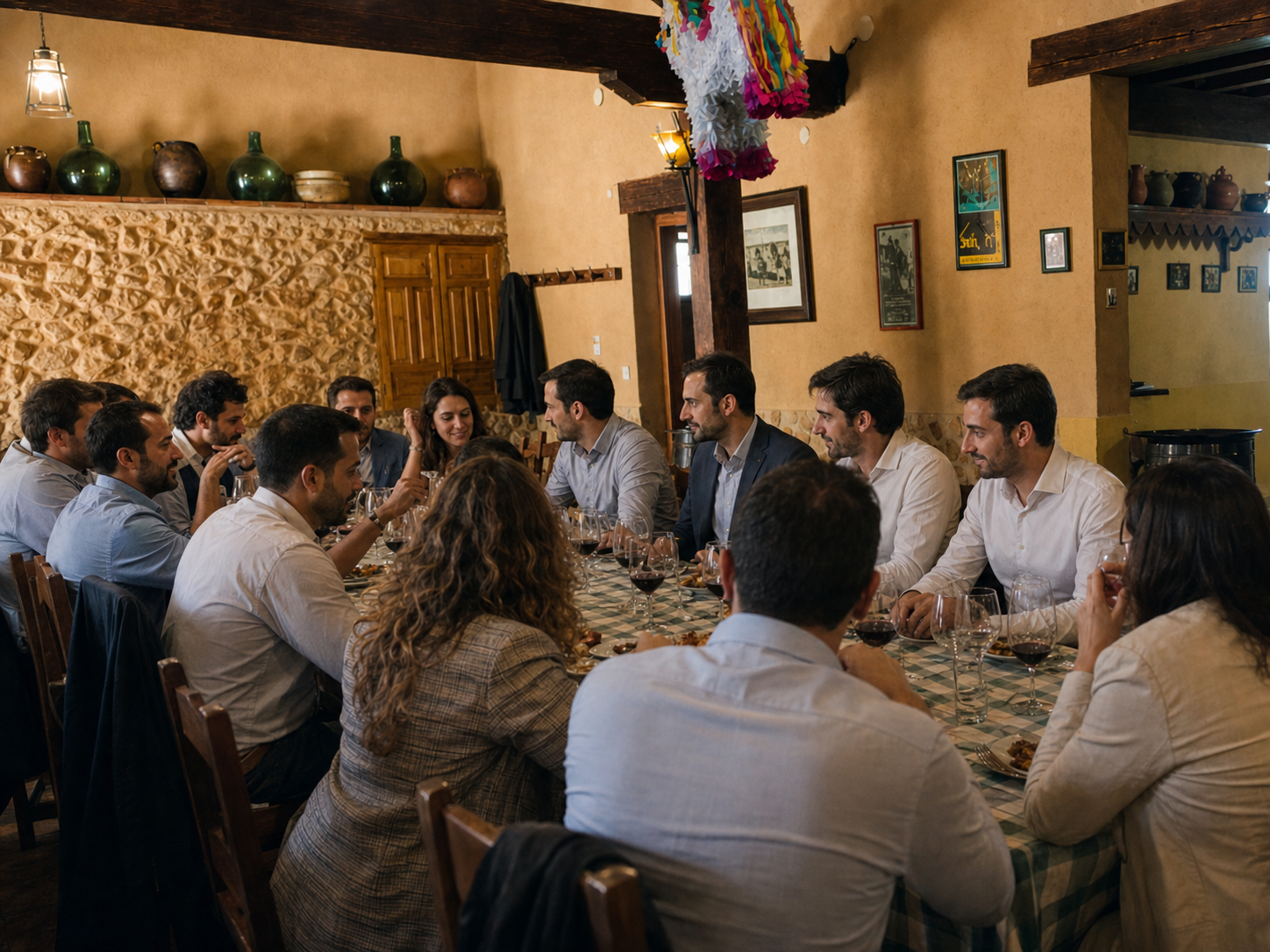 Comidas de empresa y equipos en El Rincón del Tuerto Pirón